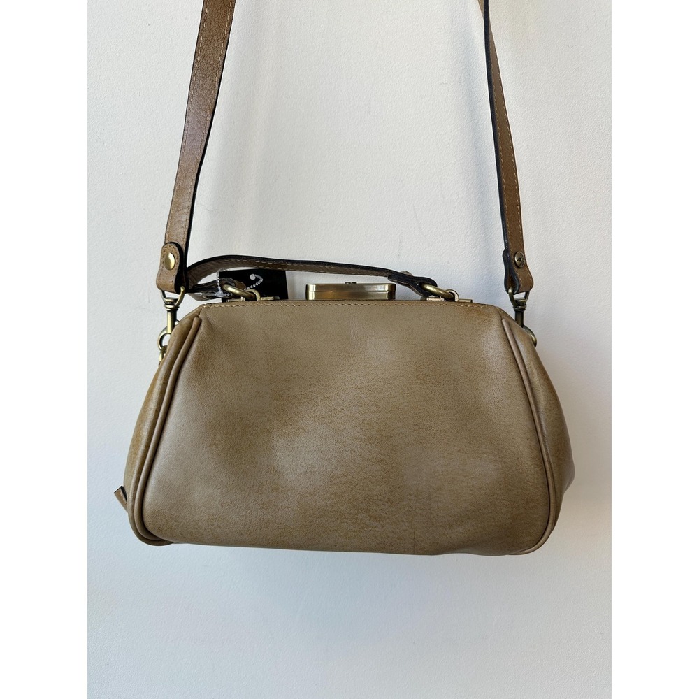 Patricia Nash Gracchi Floral Tooled Leather Satchel Crossbody Bag - Picture 3 of 9